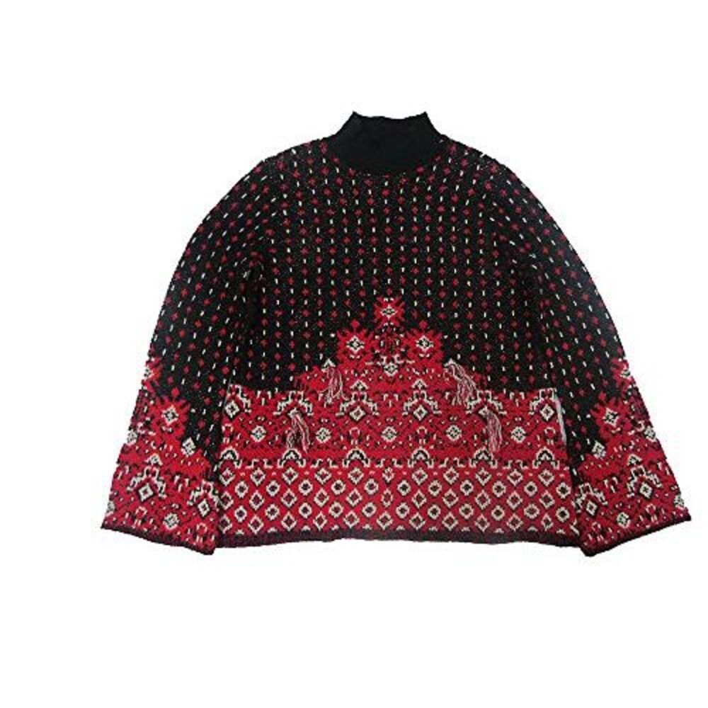 Style & Co.. Women's Turtle Neck Sweater (Deep Black, Medium)
